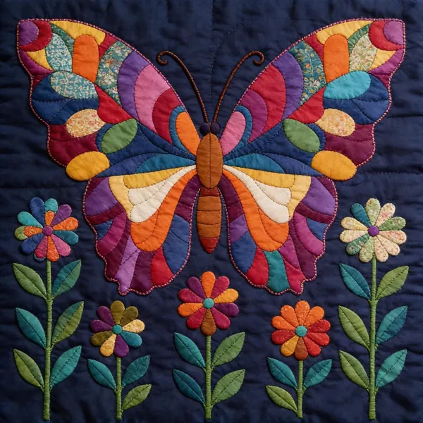 Butterfly Garden quilt pattern