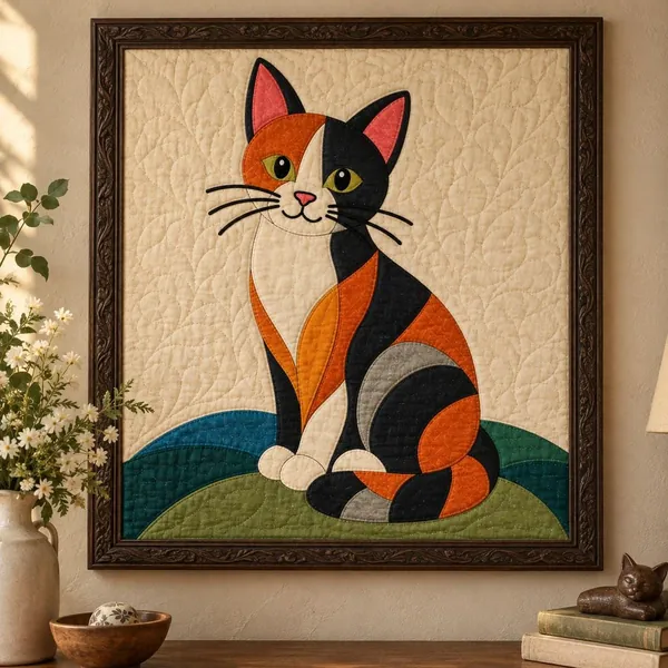 Calico Cat quilt pattern
