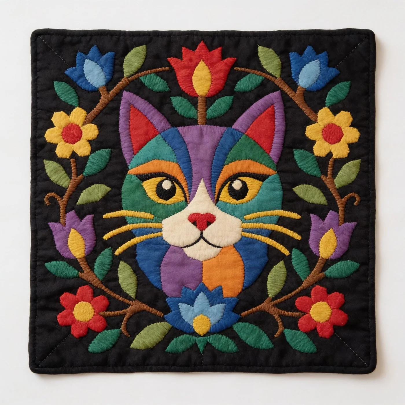 Cat quilt pattern