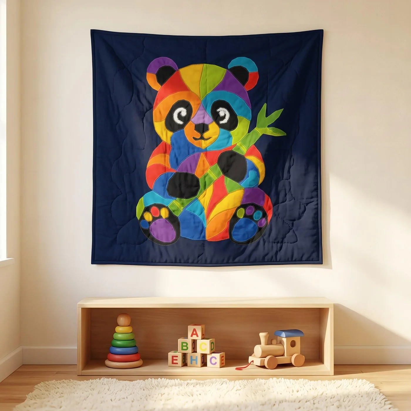 Panda quilt pattern
