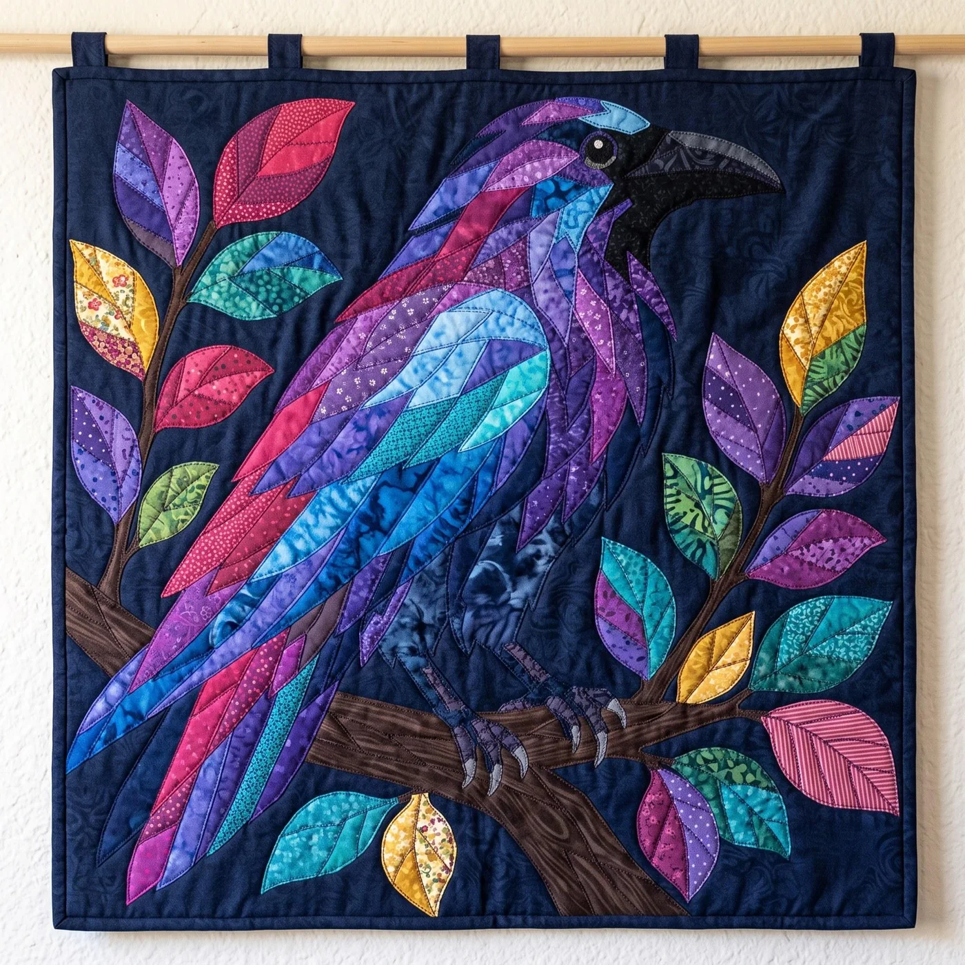 Raven quilt pattern