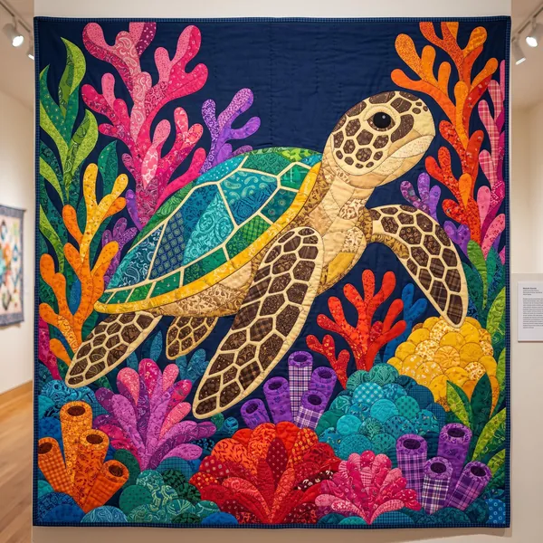 Sea Turtle quilt pattern