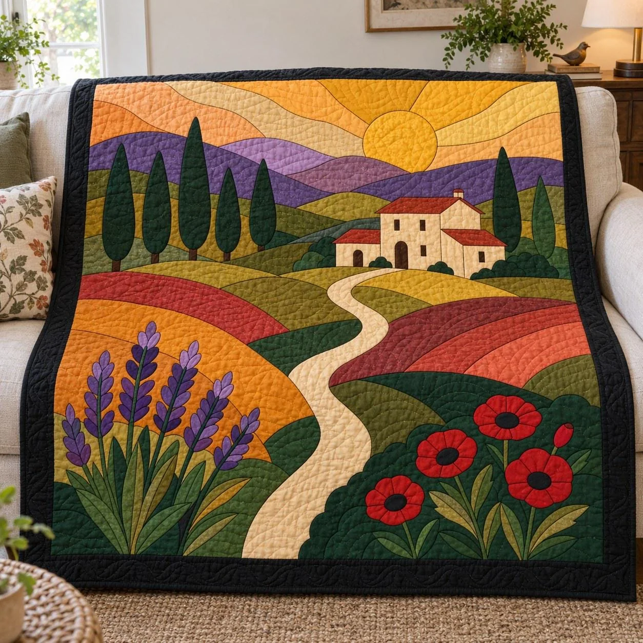 Tuscan Landscape quilt pattern